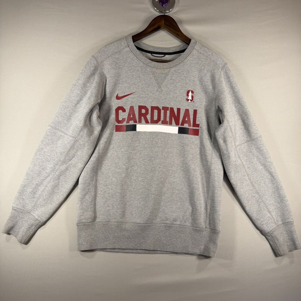 Stanford Cardinal Nike Sweatshirt Men's S Gray Pre-Owned Small